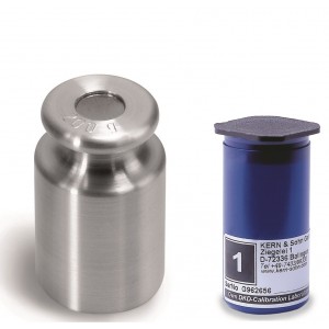 Classe M1 - Pesi cilindrici a bottone in acciaio inox tornito